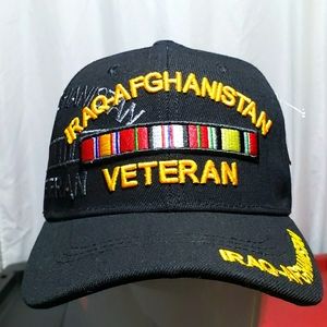 MILITARY  IRAQ AFGHANISTAN VETERAN Hat